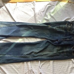 True Religion Dark Blue Straight Jeans